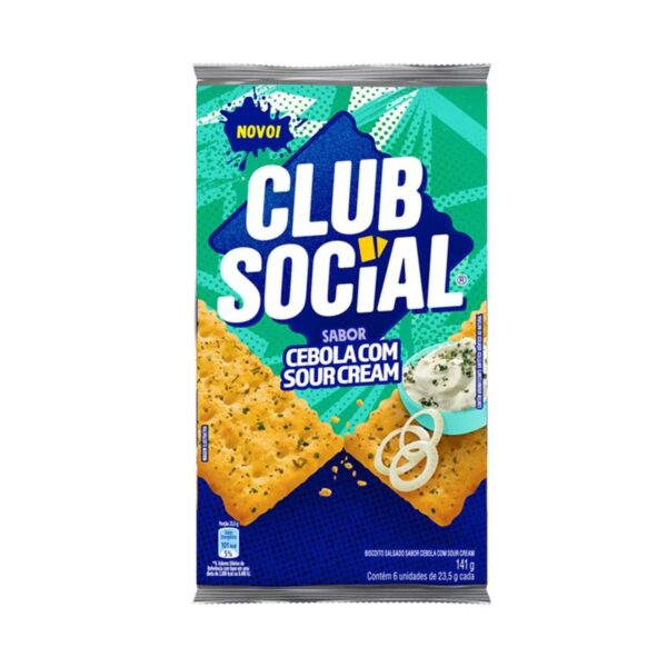 BISCOITO CLUB SOCIAL CEBOLA /SALSA PCT 141G
