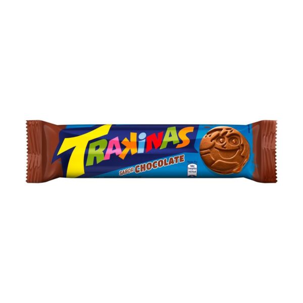 BISCOITO RECHEADO TRAKINAS CHOCOLATE PCT 126G