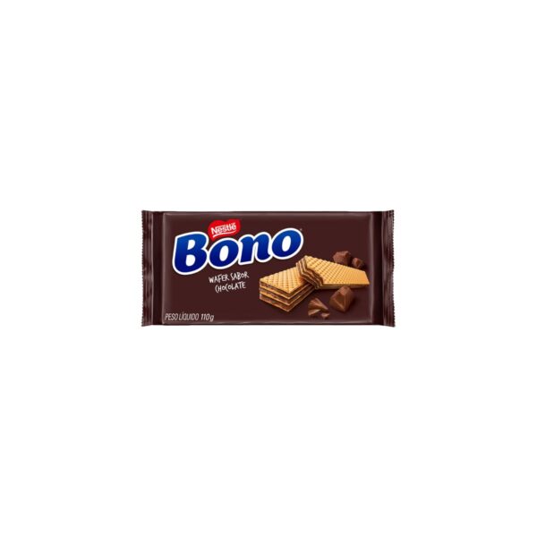 BISCOITO WAFER BONO 110G CHOCOLATE