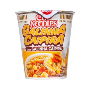 MACARRÃO INSTANTÂNEO NISSIN CUP NOODLES CREMOSO GALINHA CAIPIRA 69G