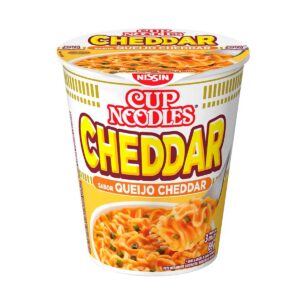 MACARRÃO INSTANTÂNEO NISSIN CUP NOODLES CREMOSO CHEDDAR 69G