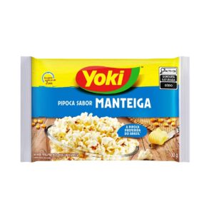 MILHO DE PIPOCA YOKI MICRO ONDAS MANTEIGA 100G