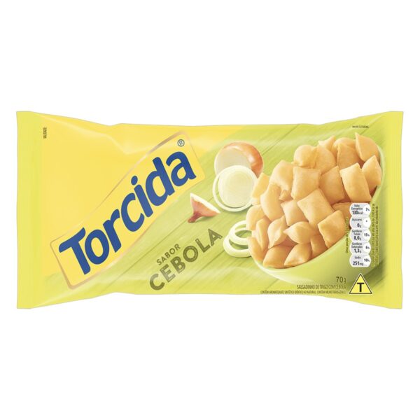 SALGADINHO TORCIDA CEBOLA 60G