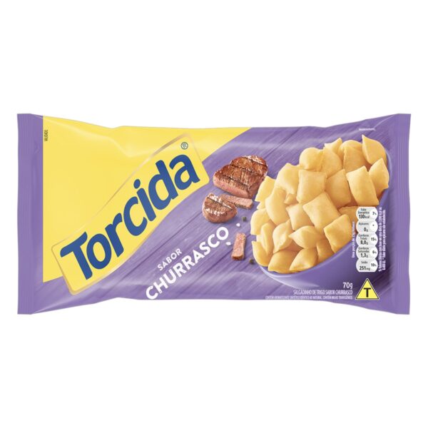 SALGADINHO TORCIDA CHURRASCO 60G