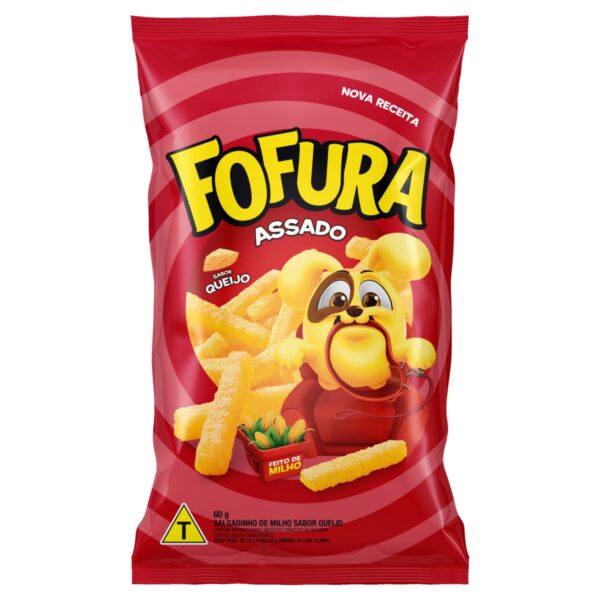 SALGADINHO FOFURA QUEIJO 60G