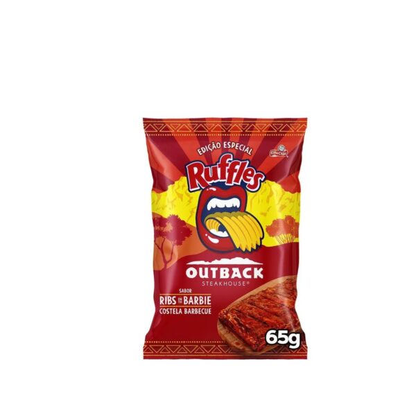 BATATA FRITA RUFFLES OUTBACK 65G