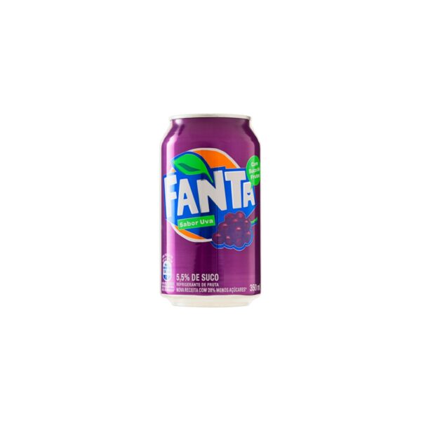 REFRIGERANTE FANTA UVA LTA 350ML