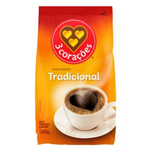 CAFE 3 CORACOES TRADICIONAL ALMOFADA 250G