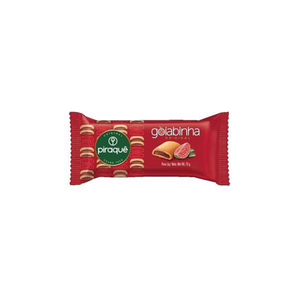 BISCOITO RECHEADO PIRAQUE GOIABINHA PCT 75G