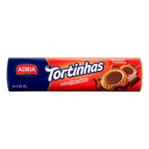 BISC RECH TORTINHAS PCT 140G CHOCOLATE