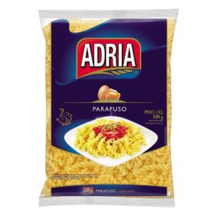 MACARRÃO COM OVOS ADRIA PARAFUSO 500G