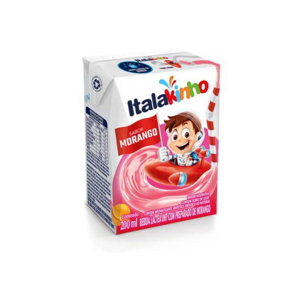 BEBIDA LACTEA ITALAC TP 200ML MORANGO