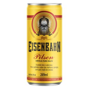 CERVEJA EISENBAHN PILSEN LATA 269ML