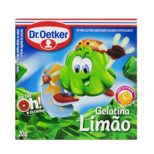 GELATINA PO OETKER CX 20G LIMAO