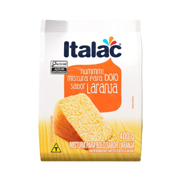 MISTURA DE BOLO ITALAC LARANJA 400G