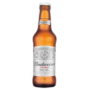 CERVEJA BUDWEISER ZERO LONG NECK 330ML