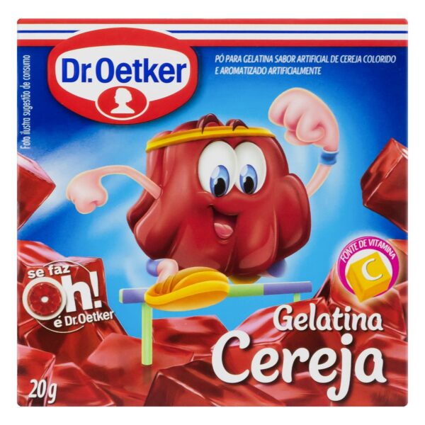 GELATINA PO OETKER CX 20G CEREJA