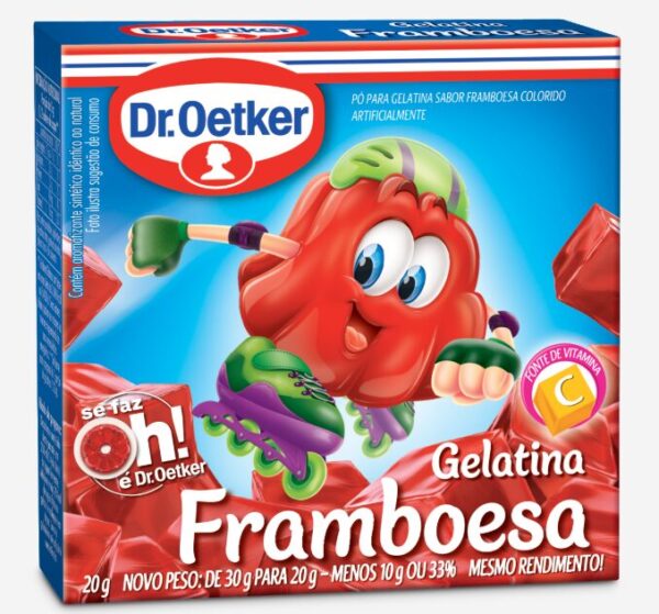 GELATINA PO OETKER CX 20G FRAMBOESA
