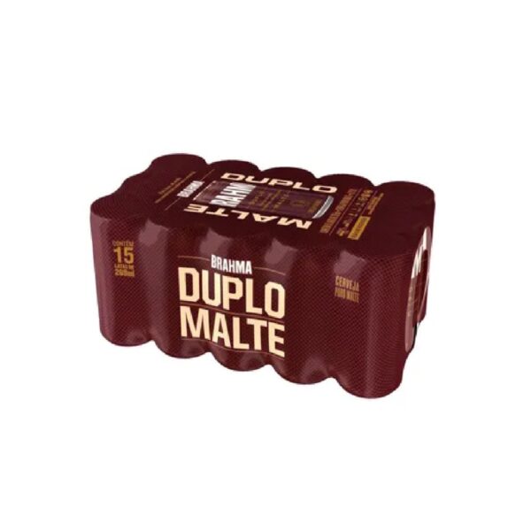 CERVEJA BRAHMA DUPLO MALTE LATA 269ML