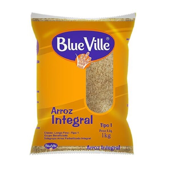 ARROZ INTEGRAL BLUE VILLE PCT 1KG