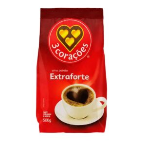 CAFE EXTRA FORTE 3 CORACOES ALMOFADA 500G