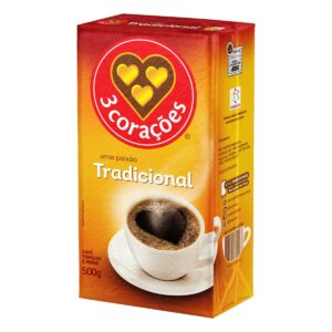 CAFE TRADICIONAL 3 CORACOES VACUO 500G