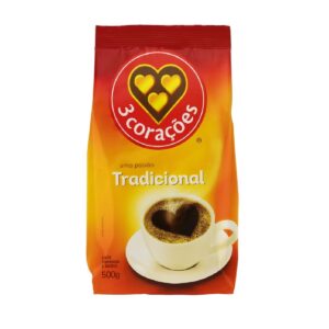 CAFÉ TRADICIONAL 3 CORACOES ALMOFADA 500G