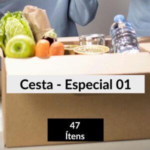 KIT CESTA BÁSICA - ESPECIAL 01 - 47 ÍTENS