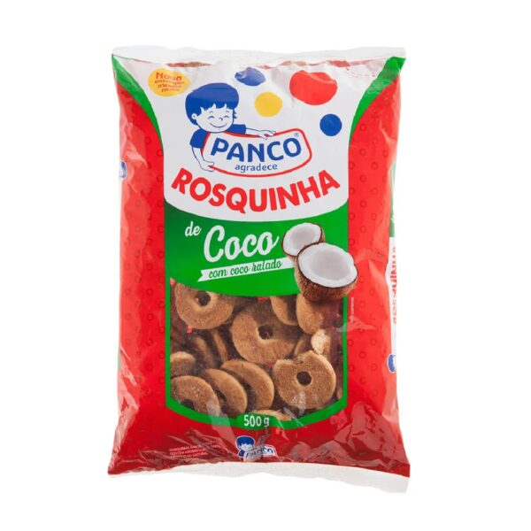BISCOITO PANCO ROSQUINHA COCO 500G