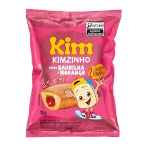 BOLO KIM BAUNILHA C/MORANGO 70G