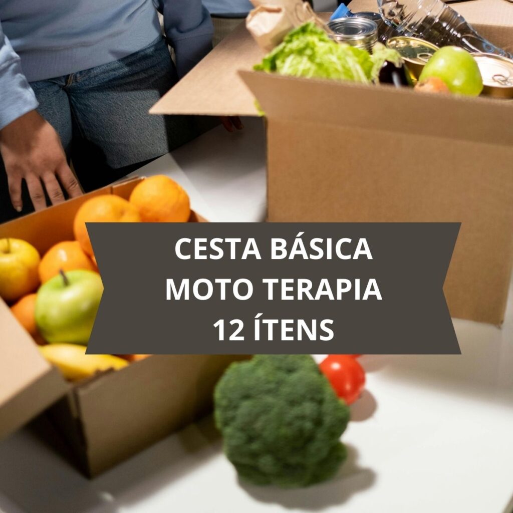 KIT CESTA ESSENCIAL - MOTO TERAPIA - 12 ÍTENS